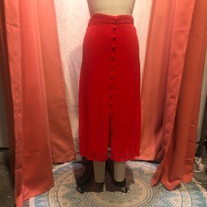 PIECES  red skirt